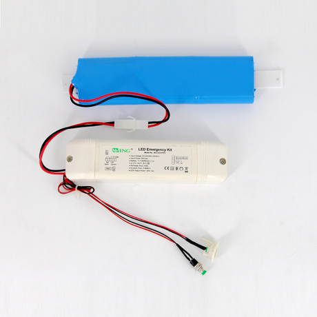 Led tube light with shop battery backup