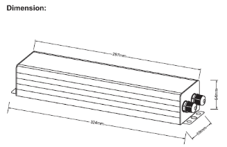 LED Panel light emergency kit