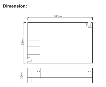 18w 36w 40w led panel emergency backup