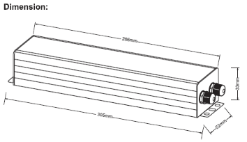 5W Emergency power for led light