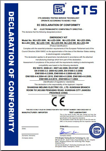 led emergency battery pack