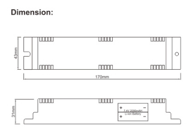 Emergency Led Lighting Conversion kit/led down light