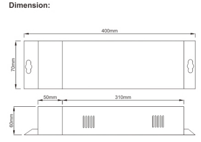 LED emergency power pack for CFL